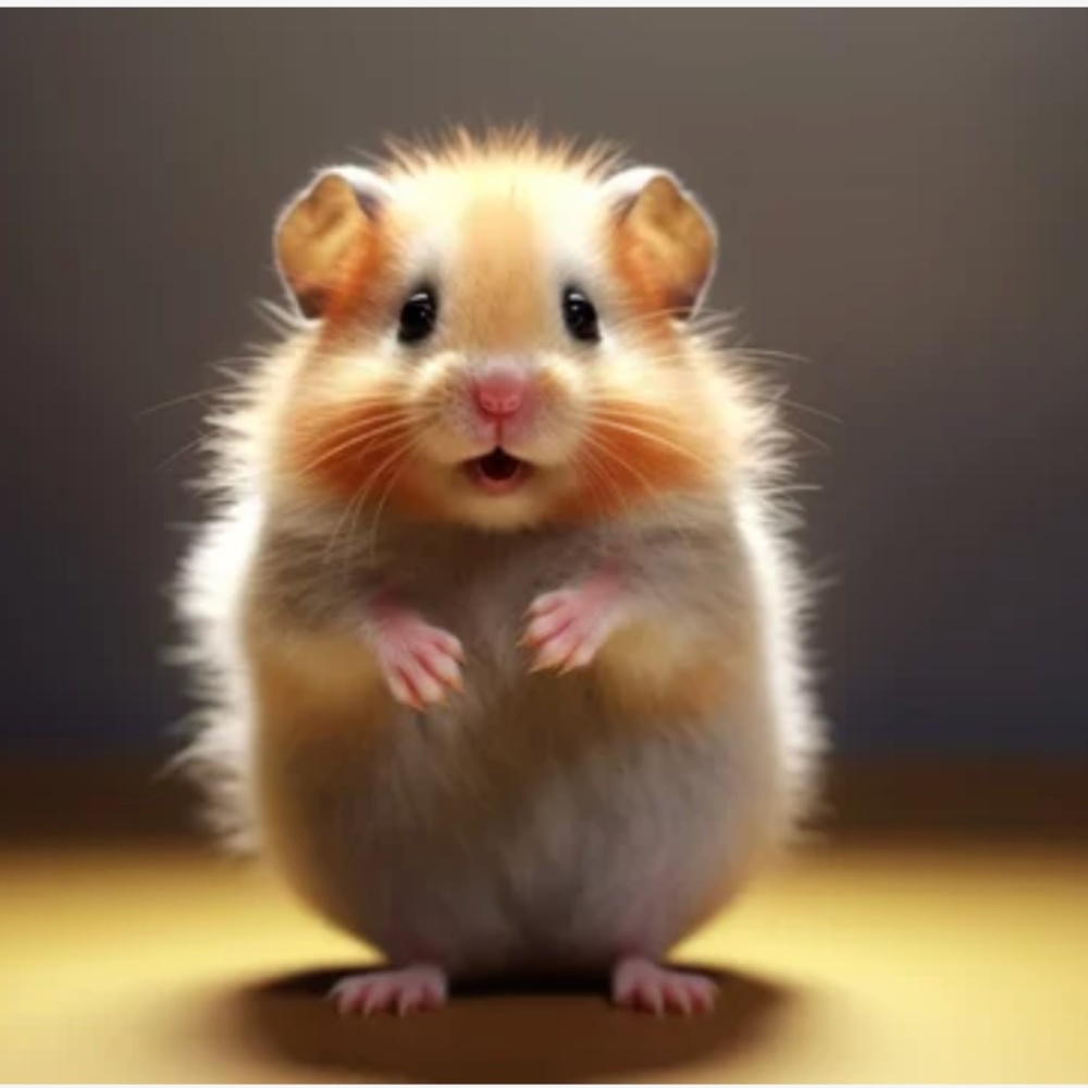 Hi I'm Happy Hamster